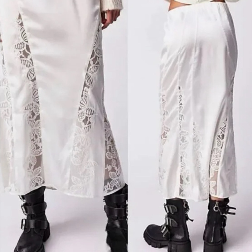 Free People Scarlet Slip Skirt
